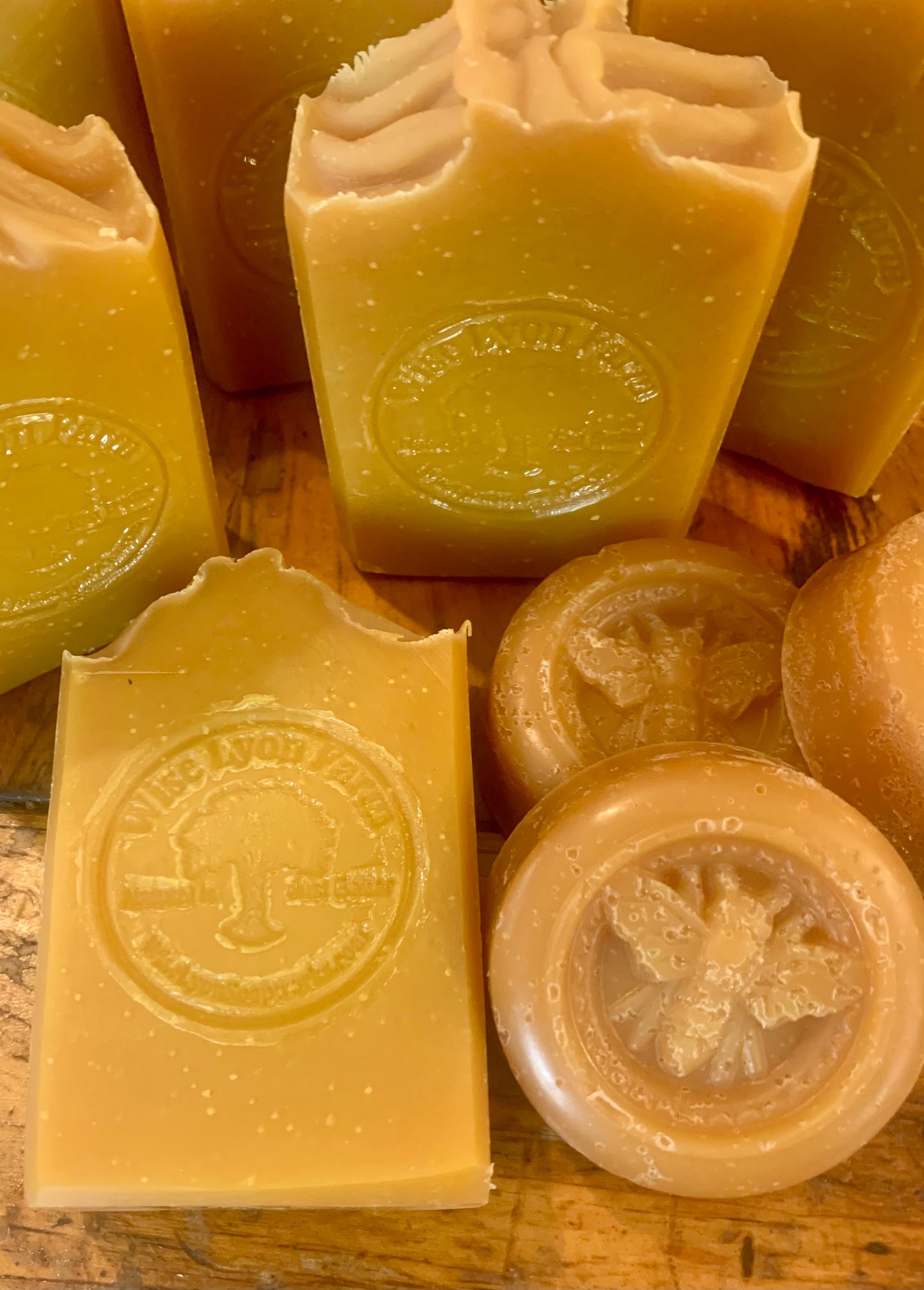 Natural Turmeric Soap, hemp and turmeric face and body soap - Wiselyonsoapworks