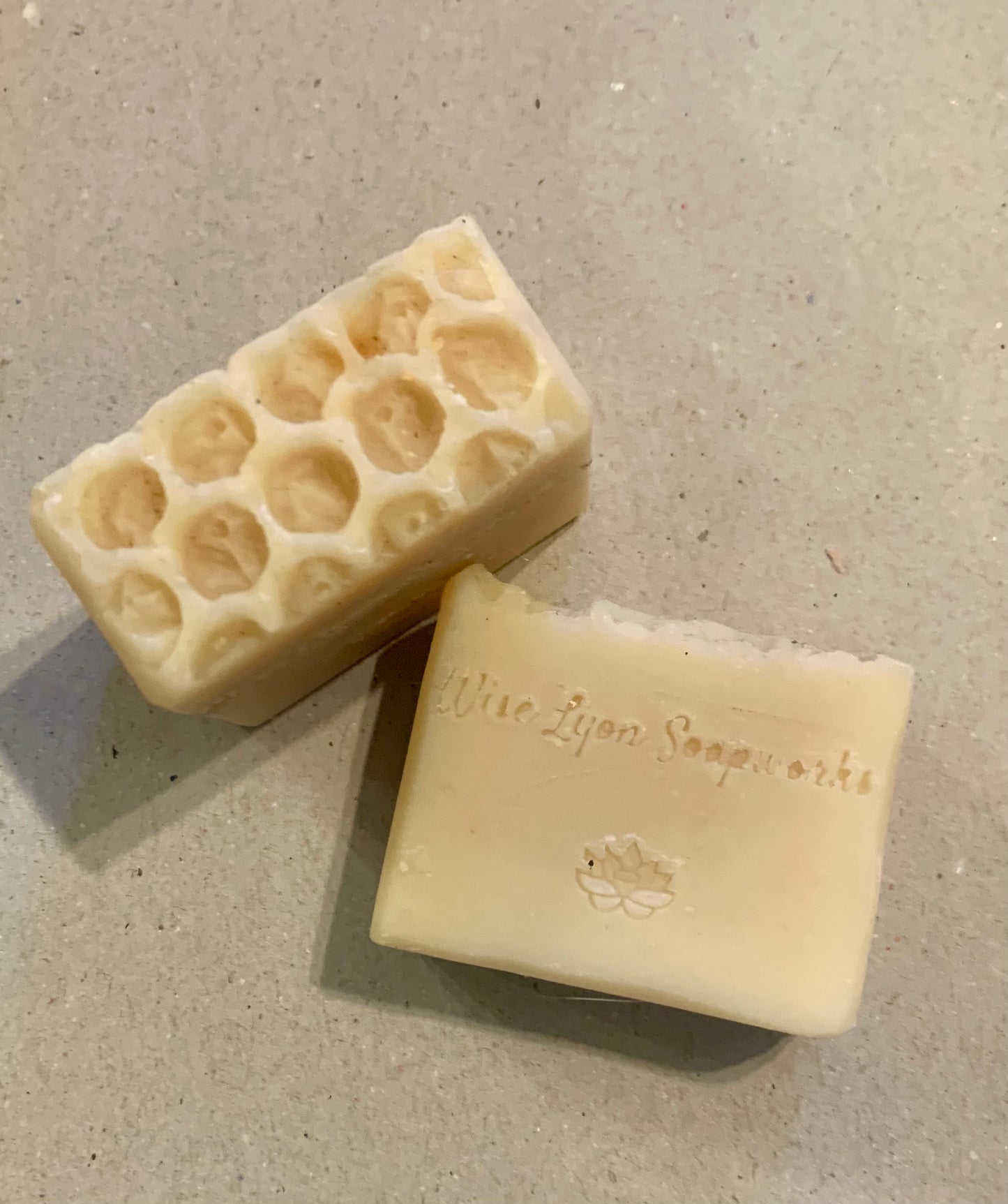 Oatmeal, Milk and Honey Natural Soap, organic hemp - Wiselyonsoapworks