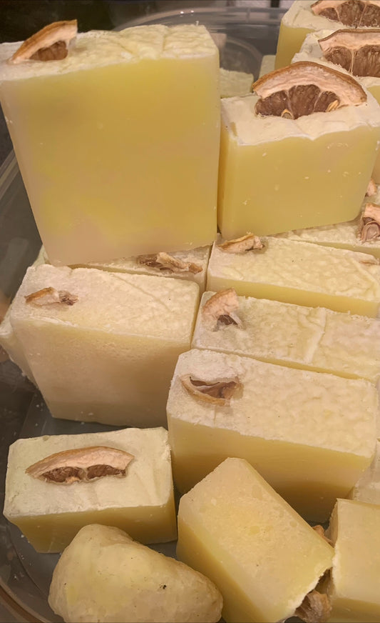 Lemon Sugar scented Bar Soap - Wiselyonsoapworks