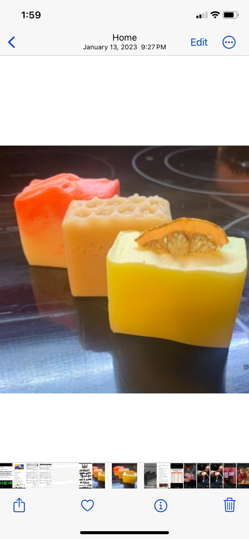 Lemon Sugar scented Bar Soap - Wiselyonsoapworks